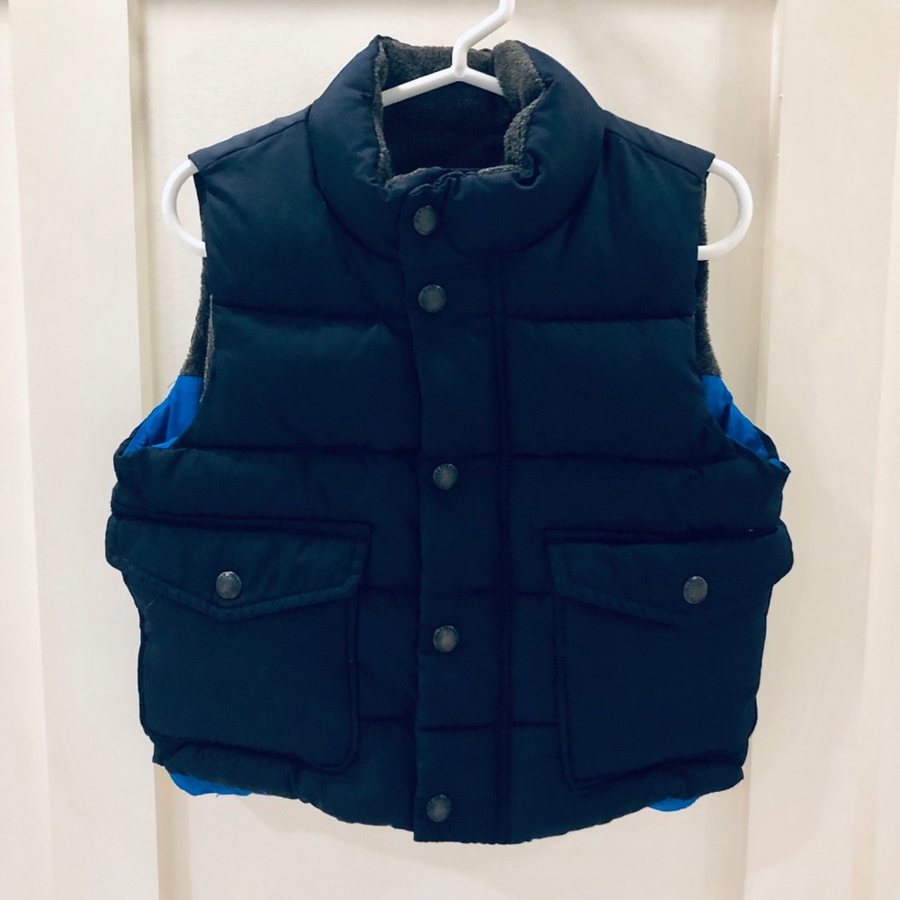 GAP puffer, dark navy 18-24mo Excellent Condition!